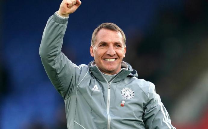Fühlt sich bei Leicester City wohl: Coach Brendan Rodgers. Foto: John Walton/PA Wire/dpa