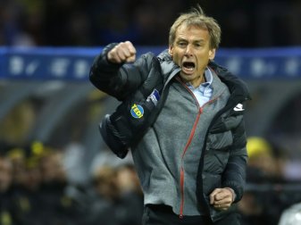 Klinsmann begeistert die Herthaner Klinsmann begeistert die Herthaner