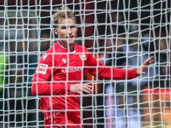 Der treffsichere Stürmer Sebastian Andersson steht exemplarisch für den Erfolg des 1. FC Union Berlin. Foto: Andreas Gora Der treffsichere Stürmer Sebastian Andersson steht exemplarisch für den Erfolg des 1. FC Union Berlin. Foto: Andreas Gora