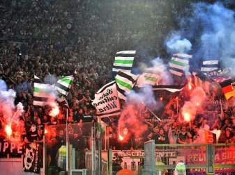 Bengalische Feuer: Gladbach muss Geldstrafe zahlen Bengalische Feuer: Gladbach muss Geldstrafe zahlen
