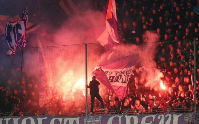Osnabrück-Fans brannten gegen Nürnberg Pyrotechnik ab