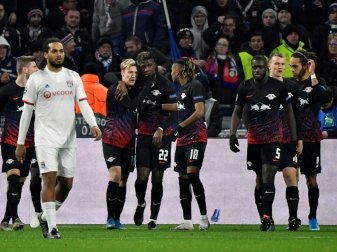 CL: Leipzig und Lyon trennen sich 2:2 CL: Leipzig und Lyon trennen sich 2:2