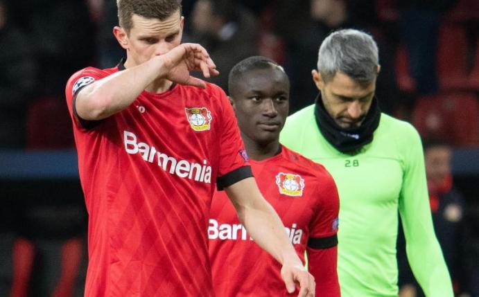 Bayer Leverkusen ist aus der Champions League ausgeschieden. Foto: Federico Gambarini/dpa