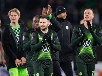 Die Profis des VfL Wolfsburg können sich auf attraktive Gegner freuen. Foto: Swen Pförtner/dpa Die Profis des VfL Wolfsburg können sich auf attraktive Gegner freuen. Foto: Swen Pförtner/dpa