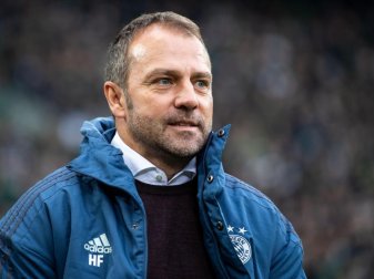 Bayern-Trainer Hansi Flick fordert die Maximalausbeute. Foto: Marius Becker/dpa Bayern-Trainer Hansi Flick fordert die Maximalausbeute. Foto: Marius Becker/dpa