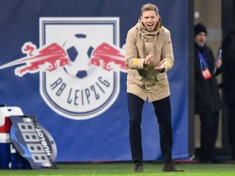 Lockt die Bundesliga-Tabellenführung: RB-Coach Julian Nagelsmann. Foto: Robert Michael/dpa-Zentralbild/dpa Lockt die Bundesliga-Tabellenführung: RB-Coach Julian Nagelsmann. Foto: Robert Michael/dpa-Zentralbild/dpa