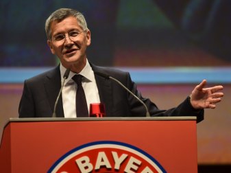 Herbert Hainer steht zur Bundesliga Herbert Hainer steht zur Bundesliga