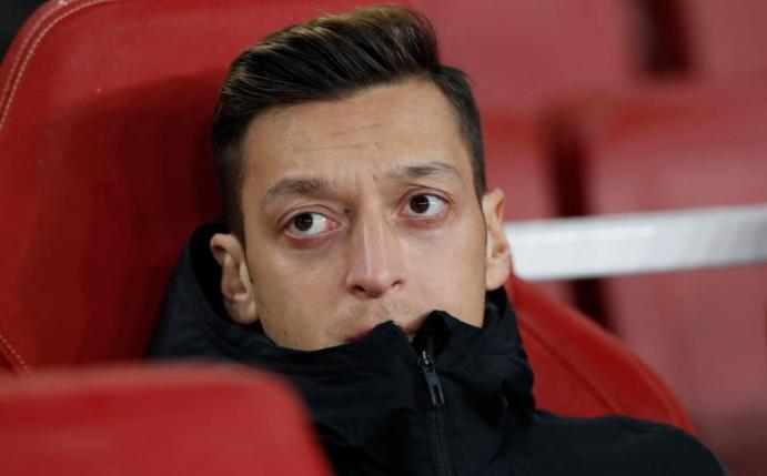 Mesut Özil hatte sich in den sozialen Netzwerken zur Unterdrückung der muslimischen Minderheit der Uiguren in China geäußert. Foto: David Klein/CSM via ZUMA Wire/dpa