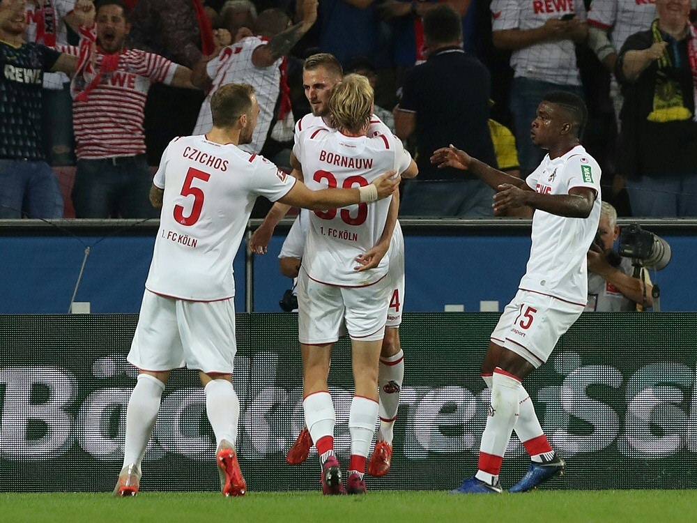 Köln dreht das Spiel gegen Eintracht Frankfurt