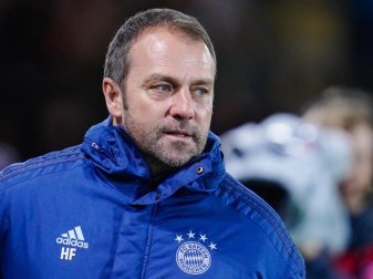 Ist nur auf das nächste Bundesliga-Spiel fokussiert: Bayern-Coach Hansi Flick. Foto: Uwe Anspach/dpa Ist nur auf das nächste Bundesliga-Spiel fokussiert: Bayern-Coach Hansi Flick. Foto: Uwe Anspach/dpa