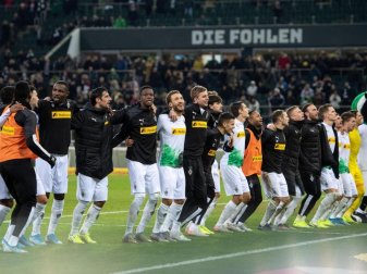 Borussia Gladbach kann wie auch der RB Leipzig noch die Herbstmeisterschaft feiern. Foto: Marius Becker/dpa Borussia Gladbach kann wie auch der RB Leipzig noch die Herbstmeisterschaft feiern. Foto: Marius Becker/dpa