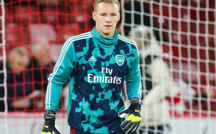 Leno stand gegen Everton im Arsenal-Tor