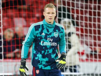 Leno stand gegen Everton im Arsenal-Tor Leno stand gegen Everton im Arsenal-Tor