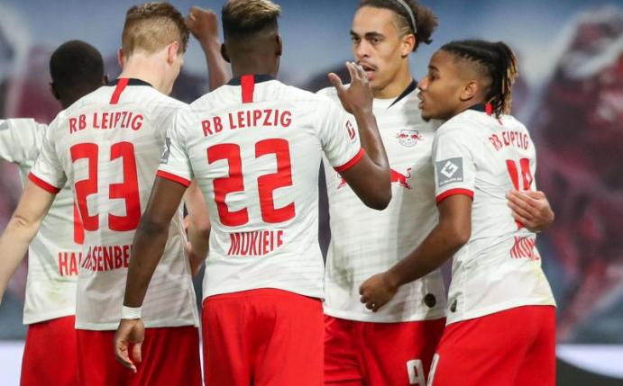 RB Leipzig ist erstmals Herbstmeister. Foto: Jan Woitas/dpa-Zentralbild/dpa