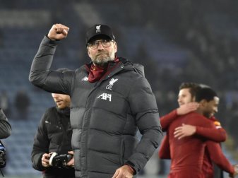 Gibt den Mahner: Liverpool-Coach Jürgen Klopp. Foto: Rui Vieira/AP/dpa Gibt den Mahner: Liverpool-Coach Jürgen Klopp. Foto: Rui Vieira/AP/dpa