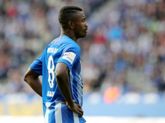 Berlins Stürmer Salomon Kalou steht vor einem Wechsel Berlins Stürmer Salomon Kalou steht vor einem Wechsel