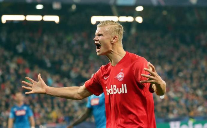 Borussia Dortmund hat das Rennen um Erling Haaland gewonnen. Foto: -/APA/dpa
