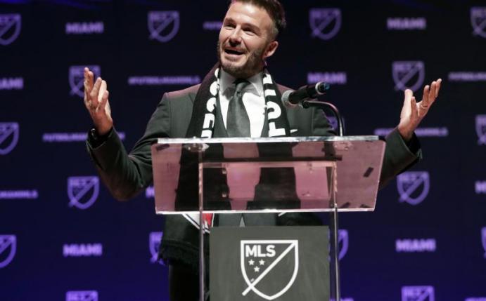 David Beckham hat das Profi-Fußballteam Inter Miami gegründet. Foto: Lynne Sladky/AP/dpa