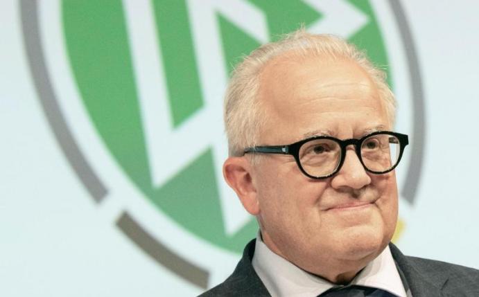 Fritz Keller ist am 5. Januar genau 100 Tage im Amt. Foto: Boris Roessler/dpa