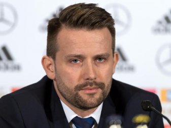 IFAB-Geschäftsführer Lukas Brud: «Abseits ist Abseits.». Foto: Guido Kirchner/dpa