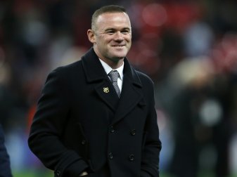 Ist aktuell Spielertrainer bei Derby: Wayne Rooney Ist aktuell Spielertrainer bei Derby: Wayne Rooney