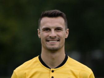 Verstärkt die Nürnberger Abwehr: Philip Heise. Foto: Monika Skolimowska/zb/dpa