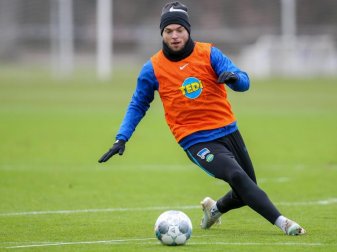 Eduard Löwen wird die Hertha verlassen. Foto: Andreas Gora/dpa Eduard Löwen wird die Hertha verlassen. Foto: Andreas Gora/dpa