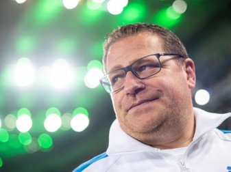 Gladbachs Sportdirektor Max Eberl träumt auch schon mal vom Titel. Foto: Marius Becker/dpa