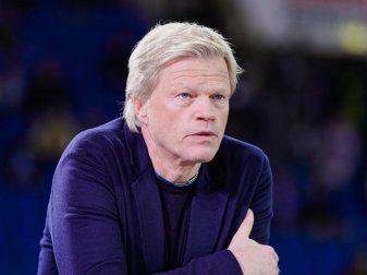 Steht vor seinem ersten großen öffentlichen Auftritt: Der neue Bayern-Vorstand Oliver Kahn. Foto: Uwe Anspach/dpa