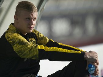 Haaland musste noch pausieren Haaland musste noch pausieren