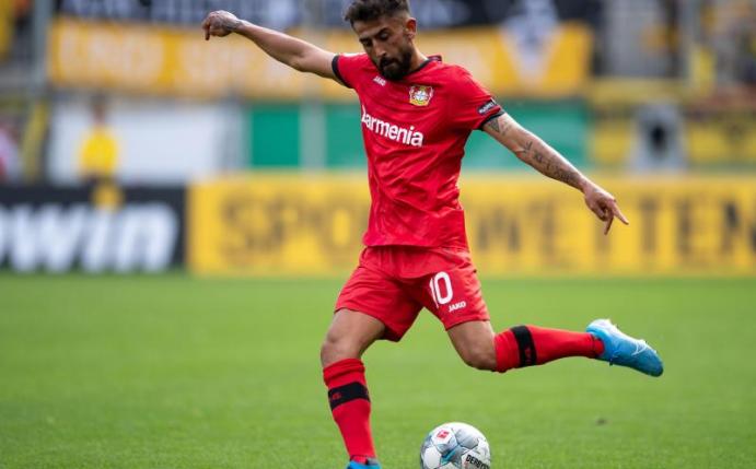 Konnte die an ihn gesteckten Erwartungen noch nicht erfüllen: Leverkusen-Rekordeinkauf Kerem Demirbay. Foto: Marius Becker/dpa
