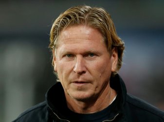 Trainer Markus Gisdol und Köln spielen remis gegen Genk Trainer Markus Gisdol und Köln spielen remis gegen Genk