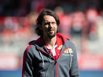 Neven Subotic traf zu Unions zwischenzeitlichem Ausgleich. Foto: Soeren Stache/zb/dpa Neven Subotic traf zu Unions zwischenzeitlichem Ausgleich. Foto: Soeren Stache/zb/dpa