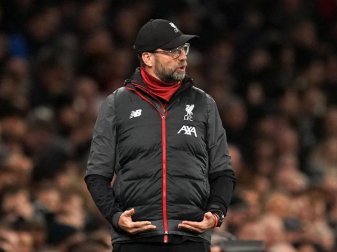 Jürgen Klopp eilt mit Liverpool weiter von Sieg zu Sieg. Foto: John Walton/PA Wire/dpa Jürgen Klopp eilt mit Liverpool weiter von Sieg zu Sieg. Foto: John Walton/PA Wire/dpa