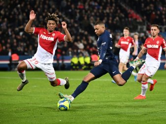 Sechs Tore, kein Sieger: Primus PSG patzt gegen Monaco Sechs Tore, kein Sieger: Primus PSG patzt gegen Monaco