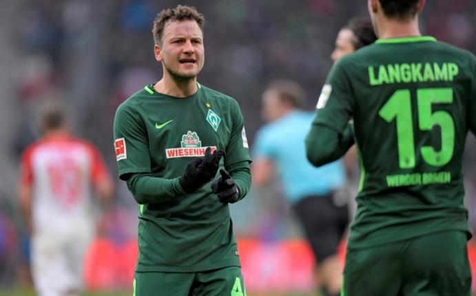 Philipp Bargfrede fehlt den Bremern gegen Düsseldorf