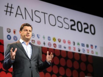 DFL-Geschäftsführer Christian Seifert beim Neujahrsempfang in Offenbach. Foto: Boris Roessler/dpa DFL-Geschäftsführer Christian Seifert beim Neujahrsempfang in Offenbach. Foto: Boris Roessler/dpa