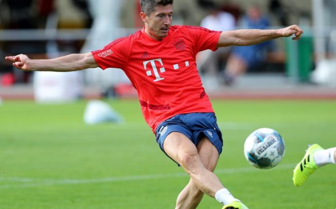 Nach Leisten-OP wieder fit: Robert Lewandowski