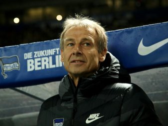 Klinsmann ist seit Ende November Trainer bei der Hertha Klinsmann ist seit Ende November Trainer bei der Hertha