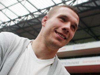 Spielte 14 Jahre für den FC Köln: Lukas Podolski. Foto: Rolf Vennenbernd/dpa Spielte 14 Jahre für den FC Köln: Lukas Podolski. Foto: Rolf Vennenbernd/dpa