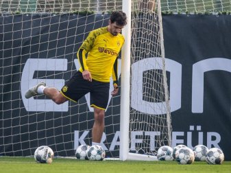 Könnte für Deutschland bei Olympia in Tokio am Ball sein: Dortmunds Mats Hummels. Foto: David Inderlied/dpa