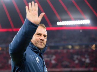 Fühlt sich beim FC Bayern richtig wohl: Trainer Hansi Flick. Foto: Matthias Balk/dpa Fühlt sich beim FC Bayern richtig wohl: Trainer Hansi Flick. Foto: Matthias Balk/dpa