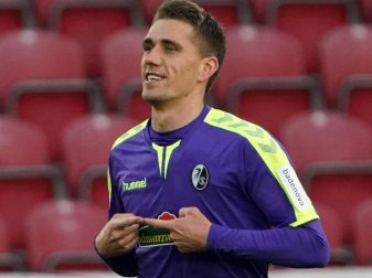 Der Rekordtorschütze des SC Freiburg heißt jetzt Nils Petersen. Foto: Thomas Frey/dpa