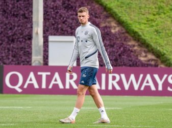 Kam vor der Saison aus Gladbach zum FC Bayern: Mickaël Cuisance. Foto: Peter Kneffel/dpa Kam vor der Saison aus Gladbach zum FC Bayern: Mickaël Cuisance. Foto: Peter Kneffel/dpa