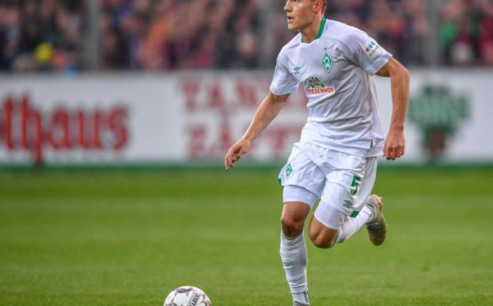 Erneut verletzt: Werders Ludwig Augustinsson. Foto: Patrick Seeger/dpa