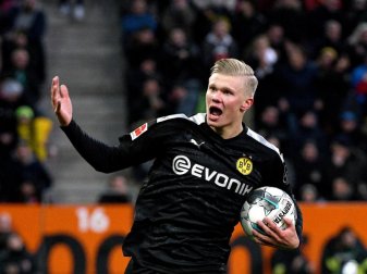 Der BVB verpflichtete in der Winterpause Topstürmer Erling Haaland. Foto: Stefan Puchner/dpa Der BVB verpflichtete in der Winterpause Topstürmer Erling Haaland. Foto: Stefan Puchner/dpa