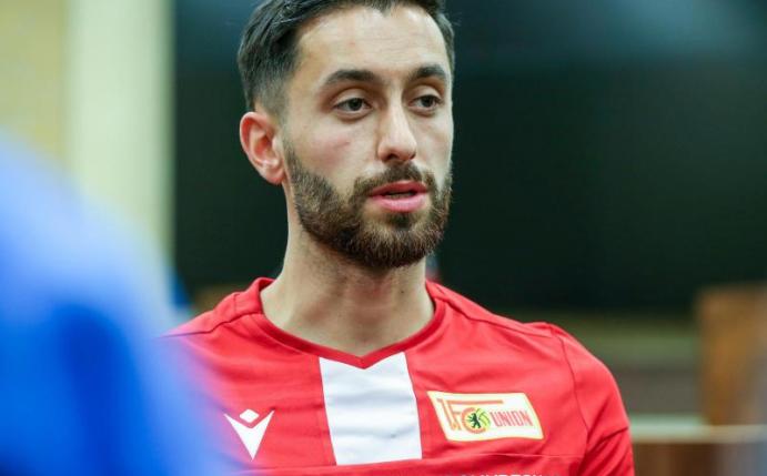 Bislang einzige Winter-Neuverpflichtung von Union Berlin: Yunus Malli. Foto: Andreas Gora/dpa