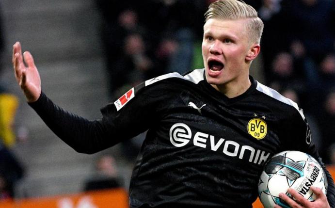 BVB-Talent Erling Haaland könnte gegen den 1. FC Köln von Beginn an auflaufen. Foto: Stefan Puchner/dpa