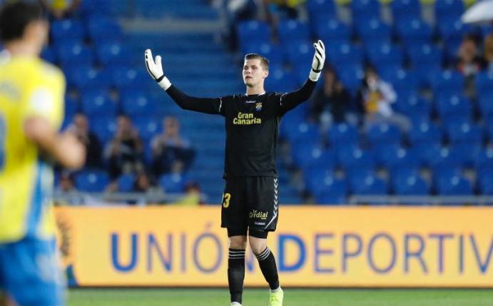 Wechselt im Sommer nach Leipzig: Torhüter Josep Martinez. Foto: UD Las Palmas/dpa