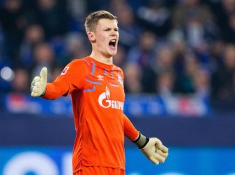 Schalkes Torwart Alexander Nübel ist für das Spiel beim FC Bayern gesperrt. Foto: Rolf Vennenbernd/dpa Schalkes Torwart Alexander Nübel ist für das Spiel beim FC Bayern gesperrt. Foto: Rolf Vennenbernd/dpa